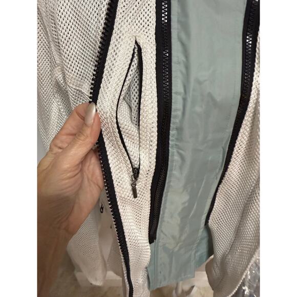 Joe Rockets Womens Motorcycle Racing L Mesh Velocity Jacket Pads White Gray New - Picture 6 of 12